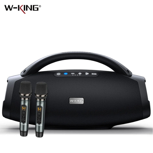 W-KING D20 Portable Bluetooth Speakers, 200W RMS Massive Bass Party Boombox IPX7 Waterproof Speaker Large, 300 Max Outdoor Speaker, BT5.4