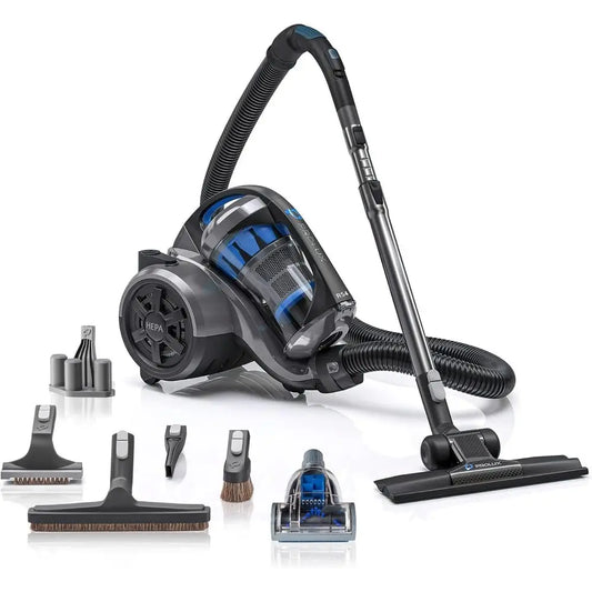 RS4 BaglCanister Vacuum, Lightweight with Dual HEPA iltration, 25 oot Retractable Cord, Wand, tile or Wood loor, Carpet, Home, O