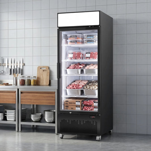 18.9 Cu.ft Display freezer 535L hot sale air cooling frostless Commercial freezer To store ice cream/cake/frozen semi-finished ingredients
