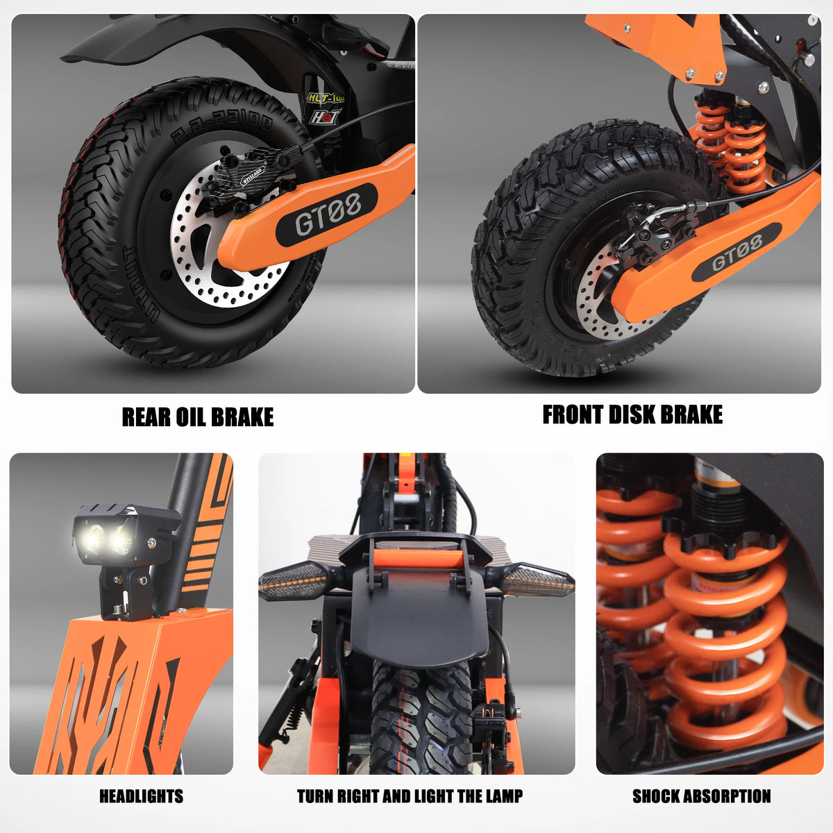 Arwibon 5600W Electric Scooter for Adults Dual Motor 46MPH Top Speed 60V27AH Battery 11-inch Off-Road Tires Sport Folding Design