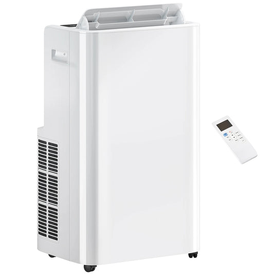 12000 BTU Portable Air Conditioner with Remote Control, Free Standing AC Unit with Built-in Cool, Dehumidifier, Fan Modes for Room Up to 550 Sq.Ft., 24 Hour Timer, Window Installation Kit